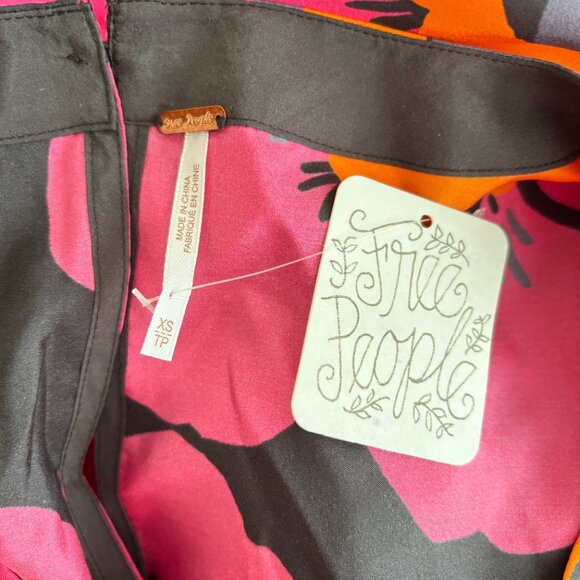 Free People Blossom Silk Maxi Dress - Picture 7 of 7